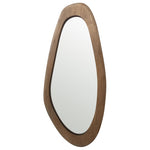 Zora Asymmetric Wood Wall Mirror 40.5cm x 85cm 18906MIR