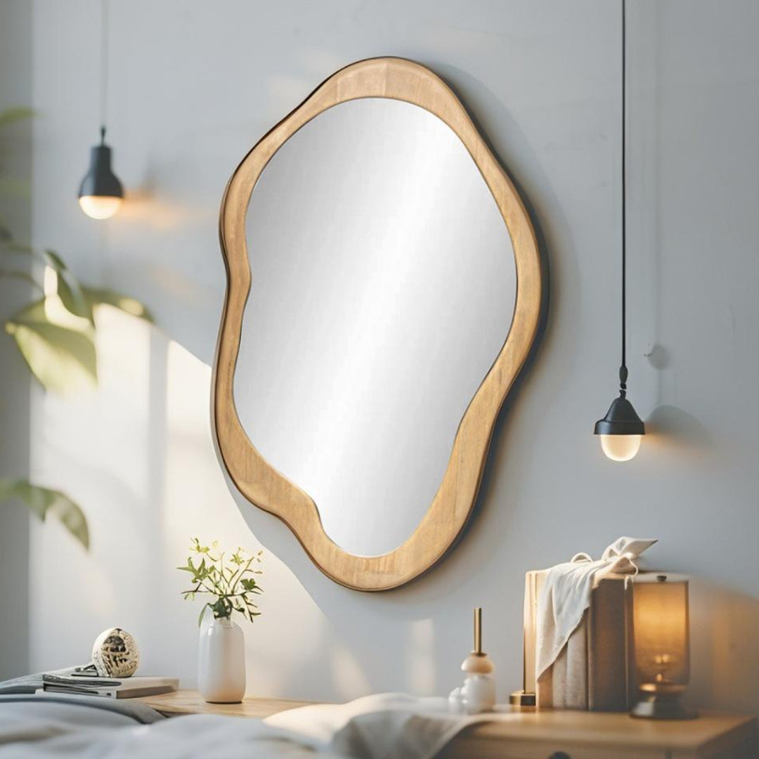 Arden Organic Wood Wall Mirror 54cm x 90cm