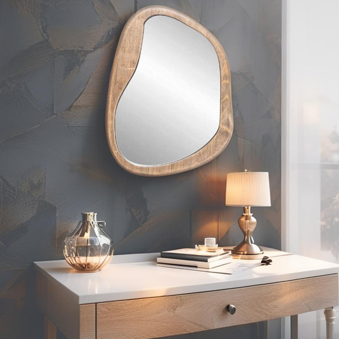 Idalia Organic Wall Mirror 49cm x 65cm