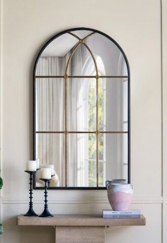 Argyll Arched Baroque Wall Mirror