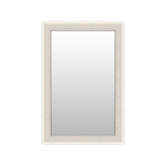 Bondi White Shabby Chic Wood Mirror