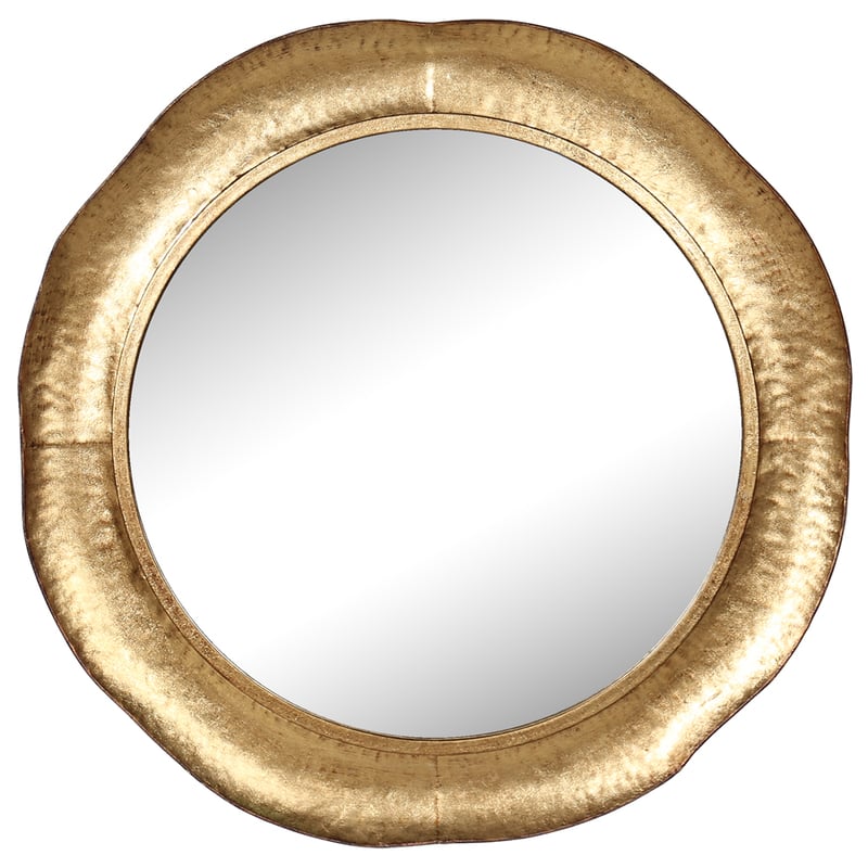 Palais Gold Wall Mirror 80cm