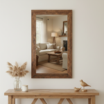 Harrison Colonial Mirror Dark Wood