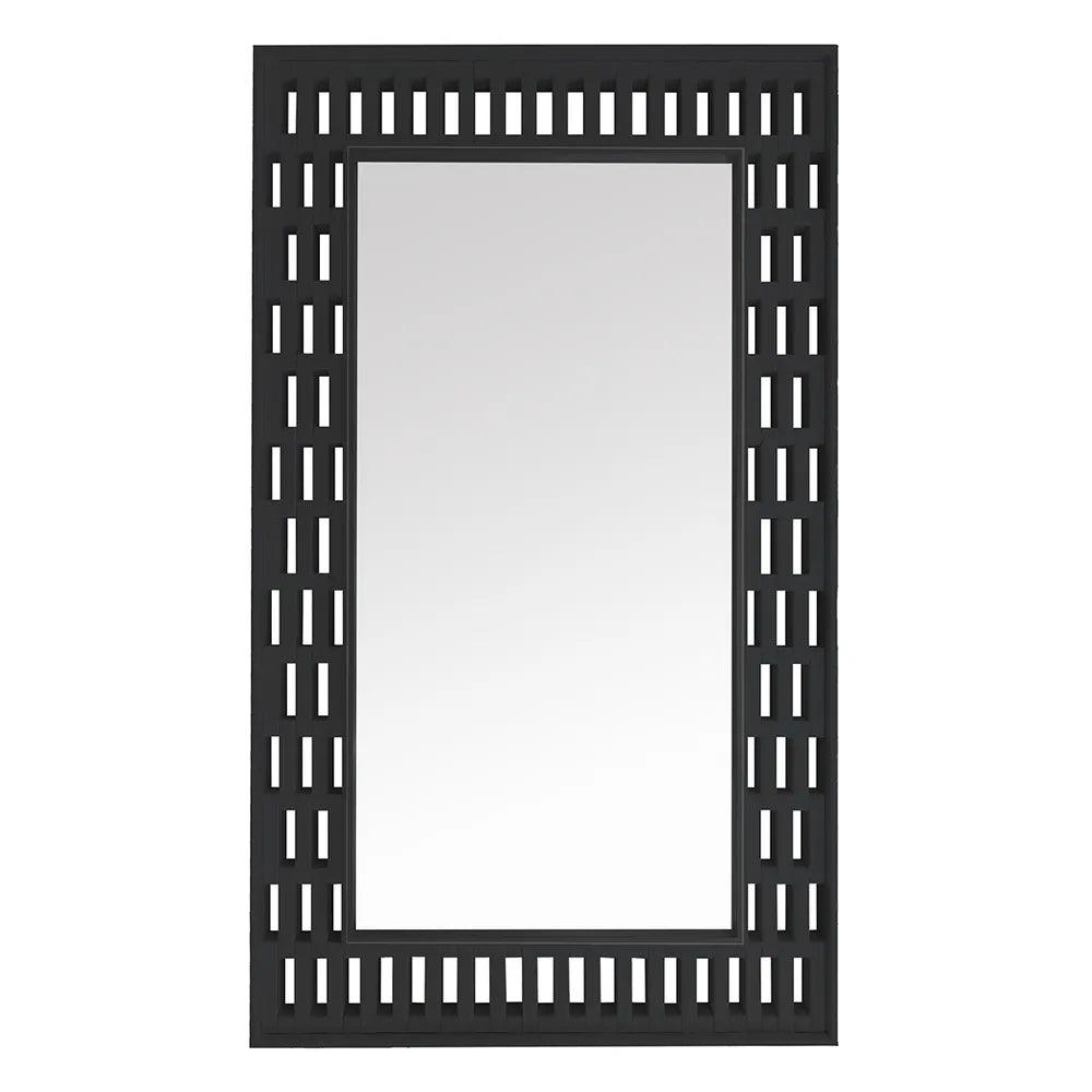 Appin Floor Mirror Black