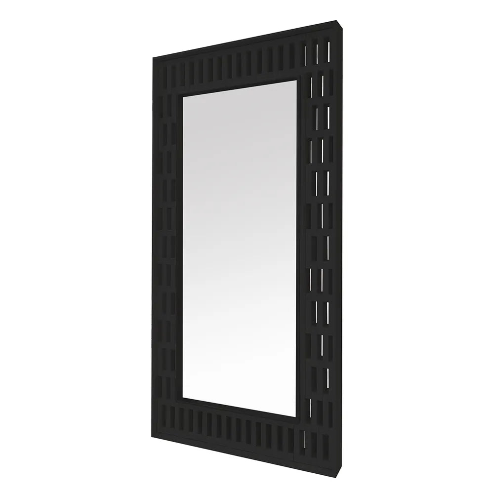 Appin Floor Mirror Black