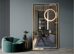 Zenith Beaded Framed Mirror X Large 190cm x 100cm