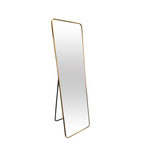 Elegant Collections Gold Freestanding Mirror