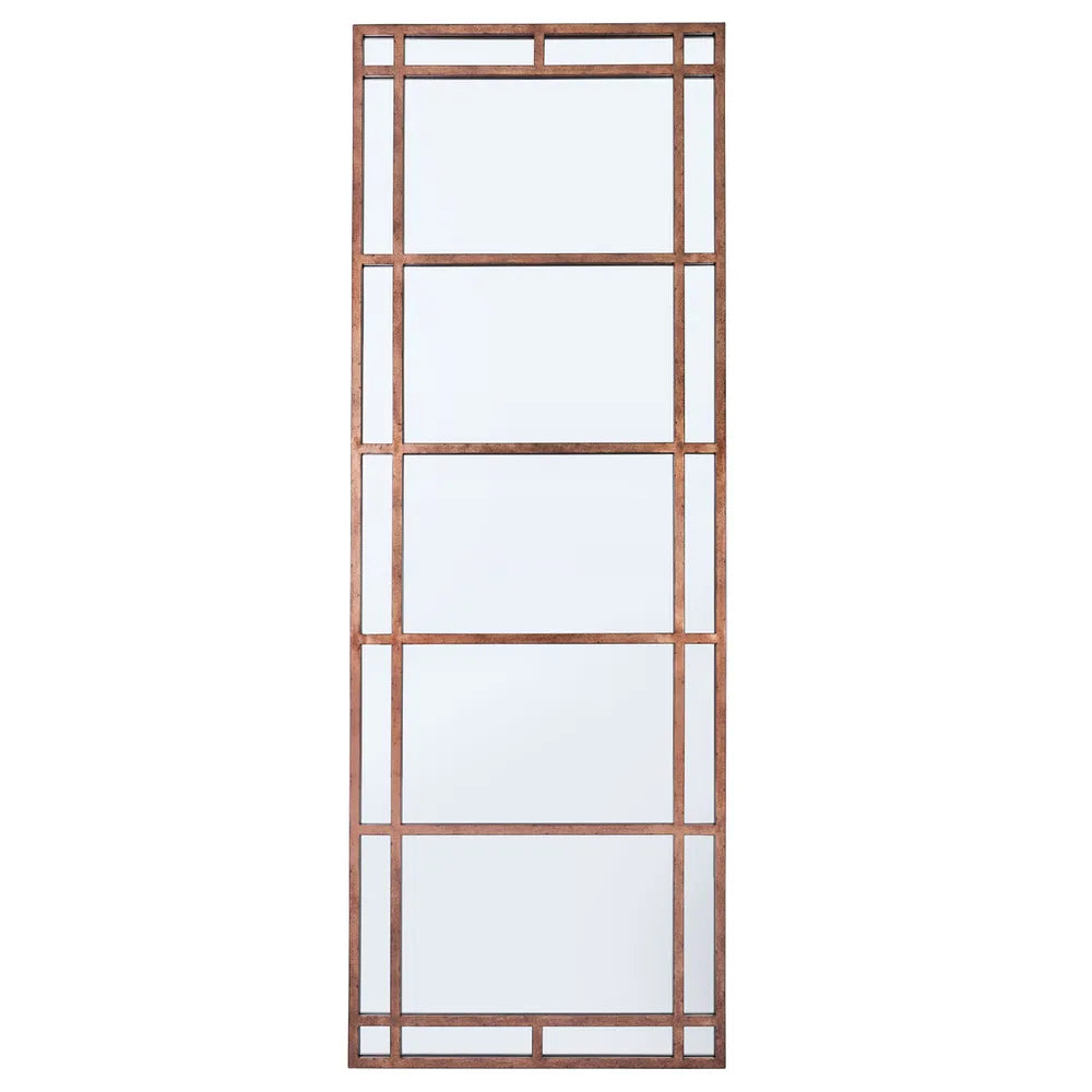 Jasper Floor Mirror White 72.5cm  x 202cm