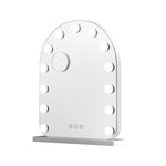 Embellir Makeup Mirror 40x50cm Dressing Vanity LED Bulb Light with 5x Magnification White Arch