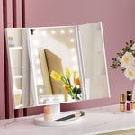 Embellir Tri-fold Makeup Mirror with LED White