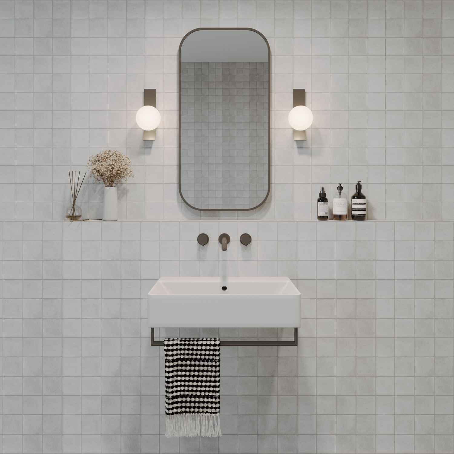 Modern Soft Rectangle Mirror