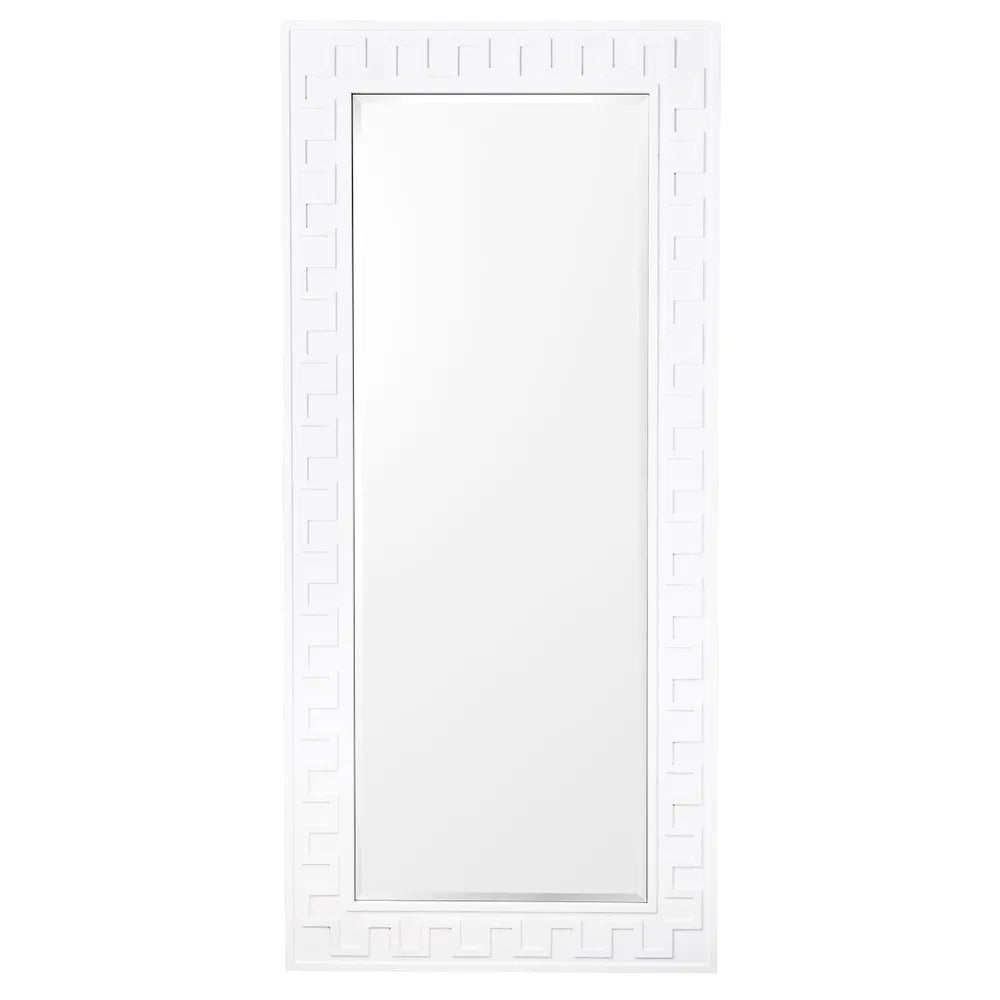 Rhodes Floor Mirror White 81.5cm  x 178cm