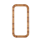 Sienna Wall Mirror - Bevelled Handcrafted Leather Wall Mirror