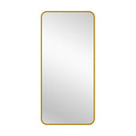 Eliza Gold Metal Rectangular Floor Mirror