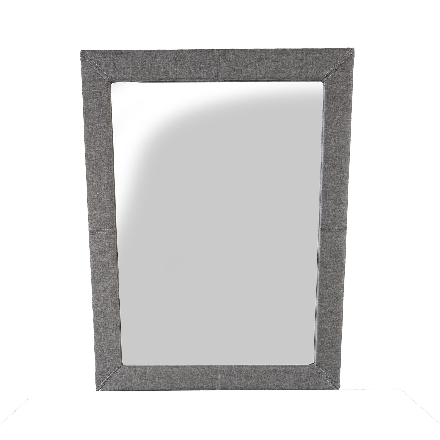 Molly Wood Light Grey Dresser Mirror 71cm x 91cm