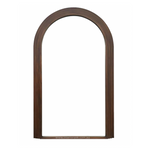 Interior Ave Sierra Arched Step Mirror Walnut 100cm x 180cm