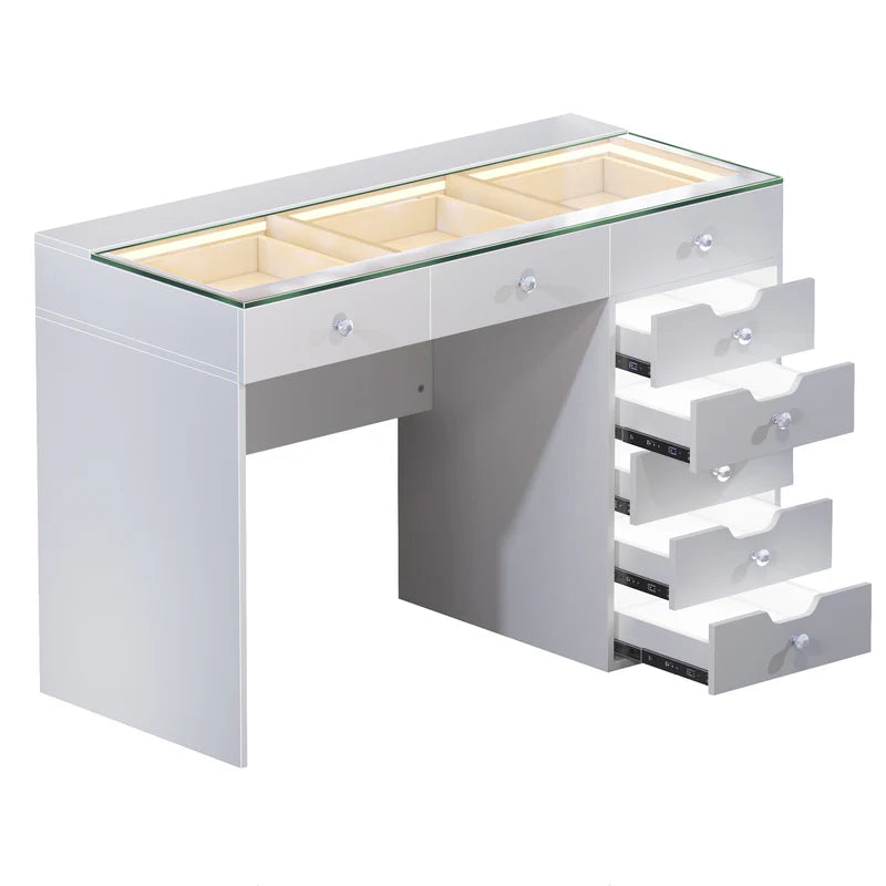 Vanitii Diana Vanity Desk Pro with LED Lighting