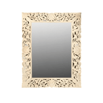 Bisque Traders Devak Boho Carved Wood Mirror 160cm x 135cm VM149