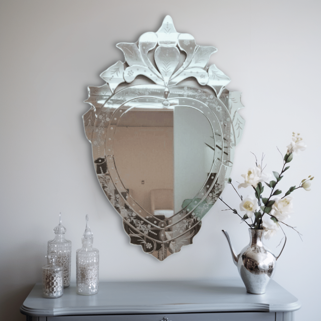 Dasch Design Venetian Heart Shaped Mirror - Lowest Price - Free Shipping 41106