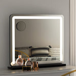 Embellir LED  Makeup Mirror Black |  MM-E-FRAME-5060LED-BK