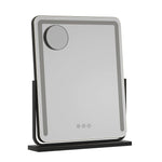 Embellir LED Makeup Mirror Black | MM-E-STAND-4050LED-BK