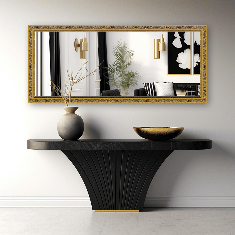 Mirror Space 65cm x 150cm / Gold 350G-65150-P