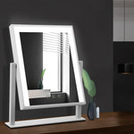 Embellir LED Makeup Mirror White | MM-STAND-3040LED-WH