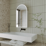 Remer Remer Blanca LED Smart Mirror Shaving Cabinet 50 x 90cm Frameless BR50D