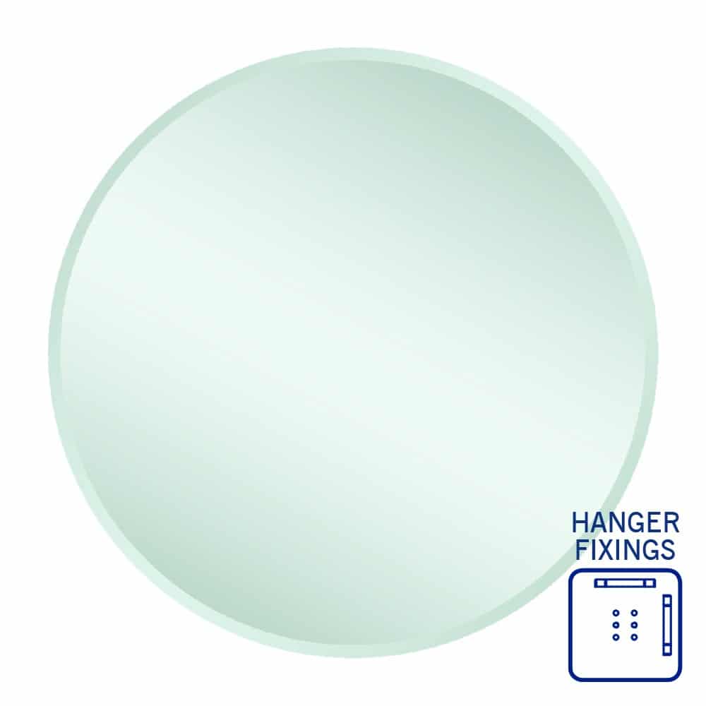 Thermogroup Ablaze Kent Round 18mm Bevel Edge Mirror