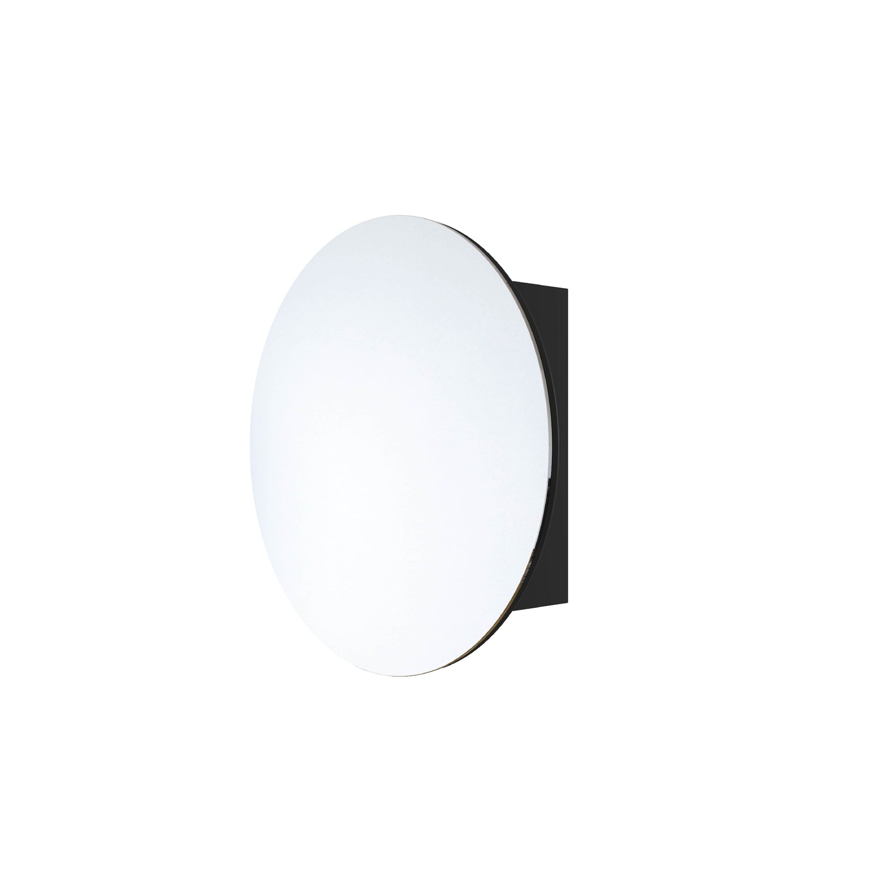 Thermogroup Ablaze Round Mirror Cabinet CR6060B CR6060W