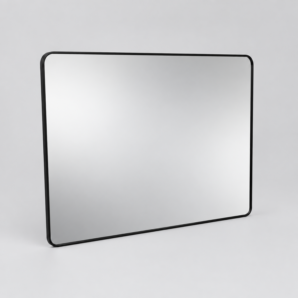 Lily Soft Rectangle Wall Mirror 100cm x 80cm