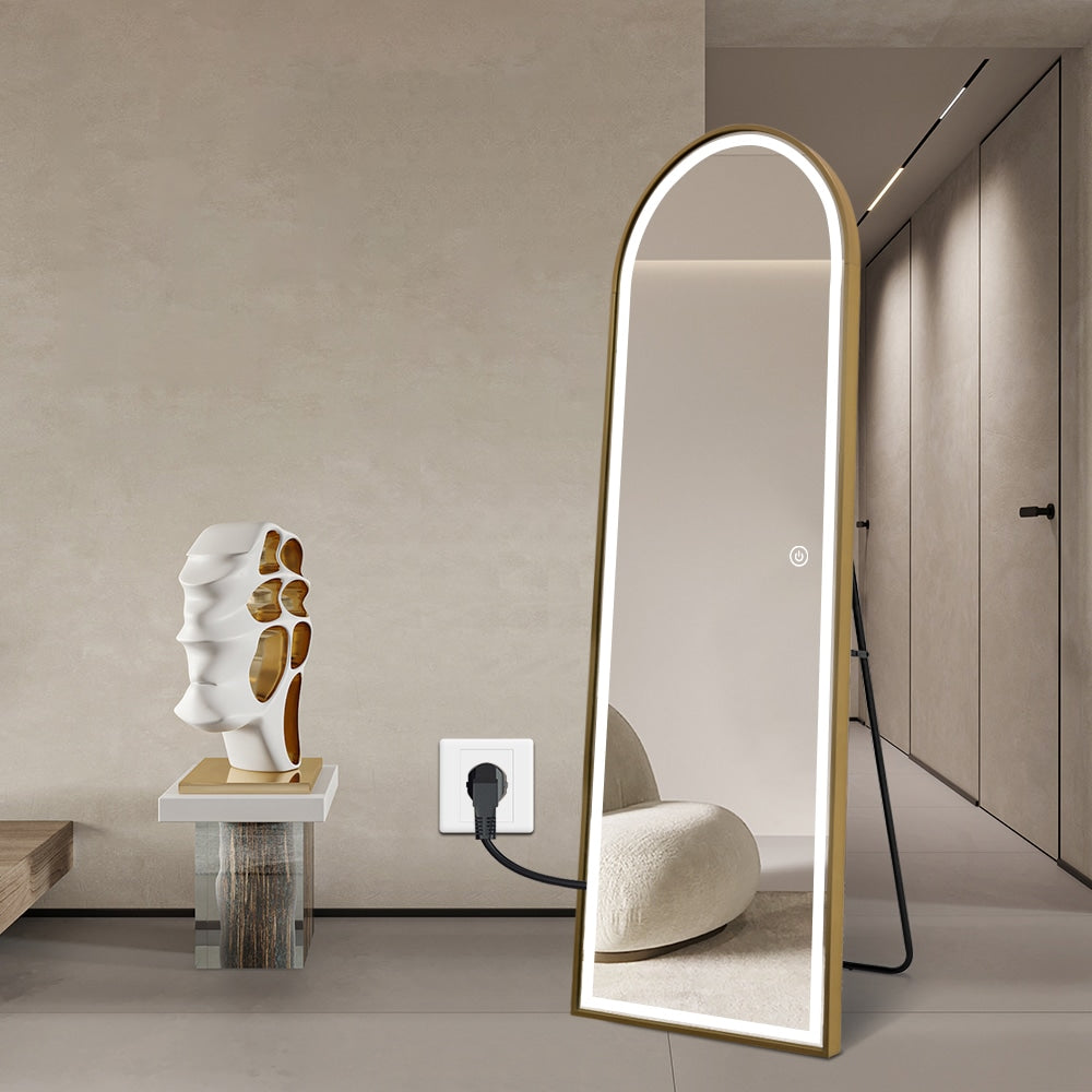 Adelaide Full Length Arched LED Mirror 180cm x 80cm