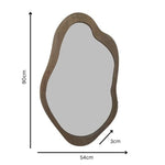 Arden Organic Wood Wall Mirror 54cm x 90cm