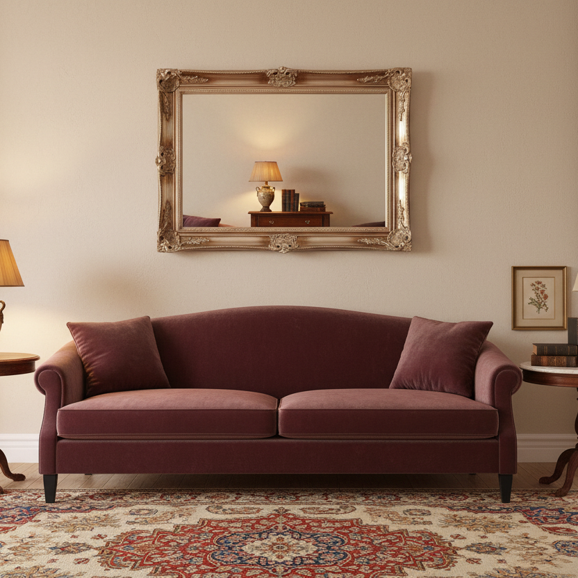 Camille Ornate Wall Mirror