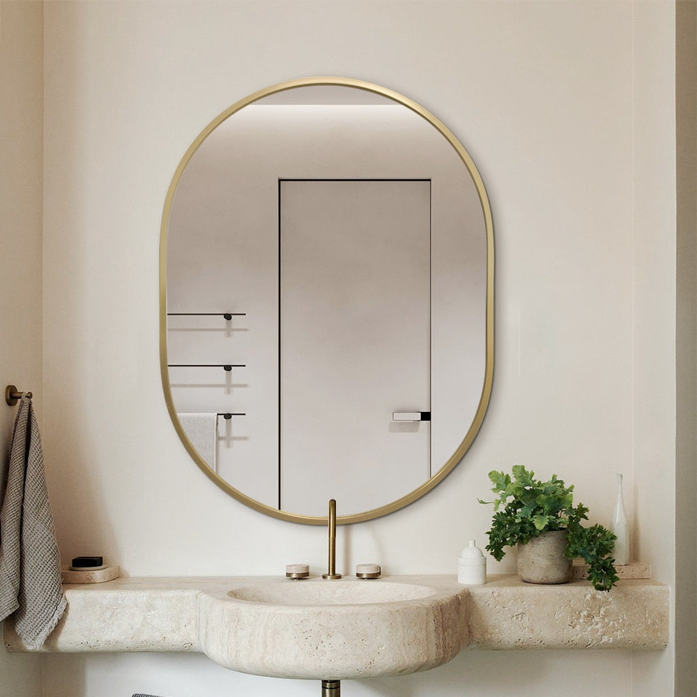 Noa Oval Wall Mirror 60cm x 80cm