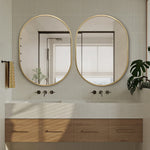 Noa Oval Wall Mirror 60cm x 80cm