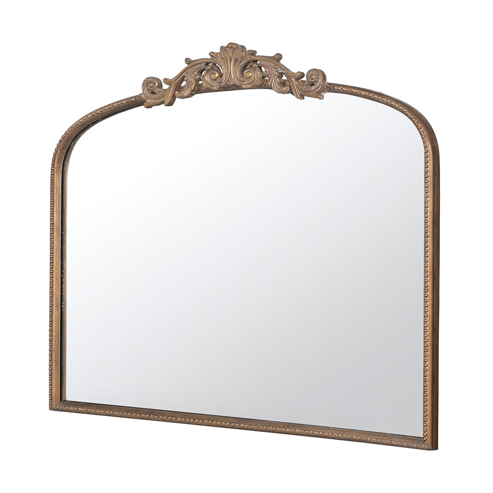 Tilly Baroque Ornate Arch Gold Mirror 101x79cm