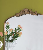Tilly Baroque Ornate Arch Gold Mirror 101x79cm