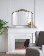 Tilly Baroque Ornate Arch Gold Mirror 101x79cm