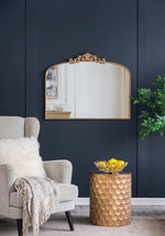 Tilly Baroque Ornate Arch Gold Mirror 101x79cm