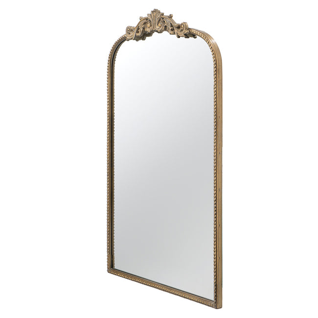 Tilly Baroque Ornate Arch Gold Mirror 61cm x 91.4cm