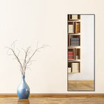 Oliver Rectangular Black Mirror Wall Mount or Freestanding