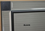 Kael Wall Mirror Black Modern Minimalist
