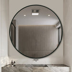 Harriet Modern Round Wall Mirror 100cm