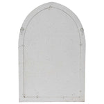 Seraphina French Provincial Gothic Arch Wall Mirror White 53cm x 81cm