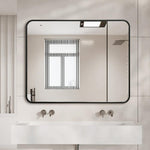 Lily Soft Rectangle Wall Mirror 100cm x 80cm