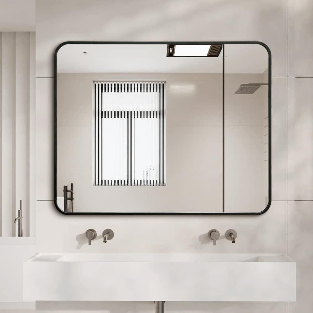 Lily Soft Rectangle Wall Mirror 100cm x 80cm