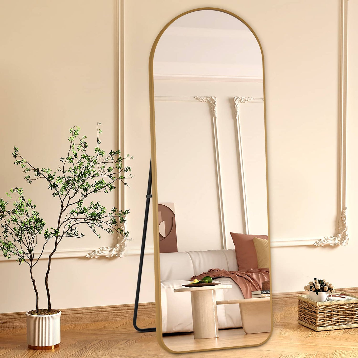 Chloe Arch Full Length Mirror Freestanding or Wall Mount 200cm x 100cm