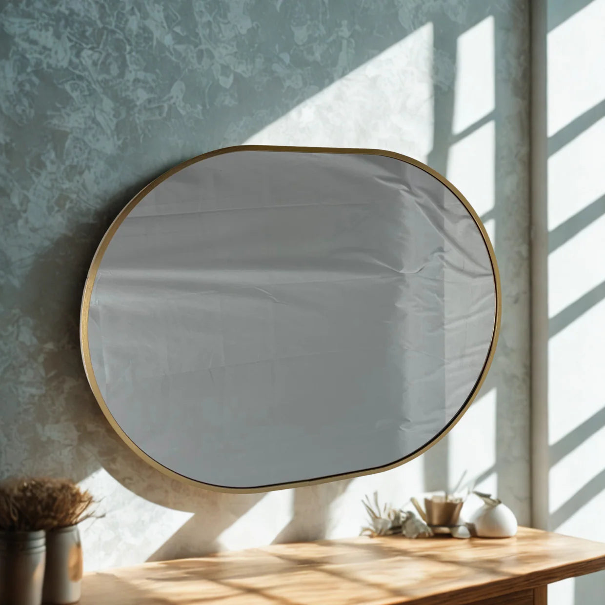 Spencer Oval Wall Mirror 60cm x 120cm