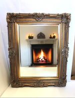 Aurelia Ornate Mirror Antique Gold